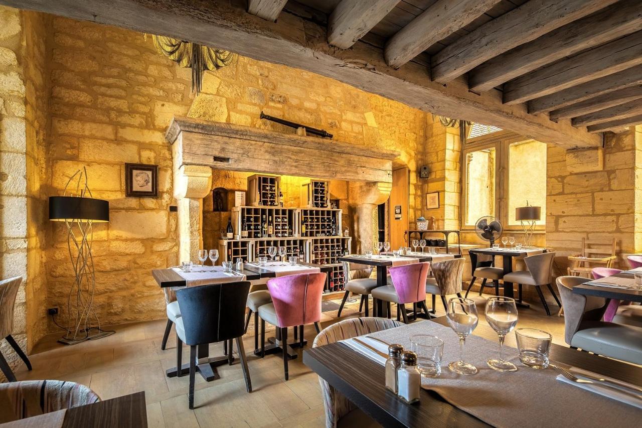 Hotel La Couleuvrine Sarlat Centre Ville Luaran gambar