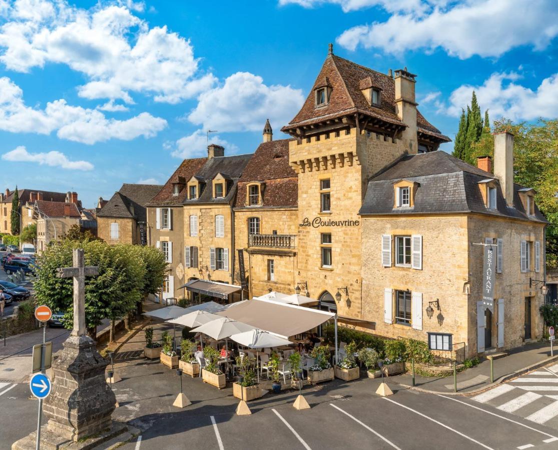 Hotel La Couleuvrine Sarlat Centre Ville Luaran gambar