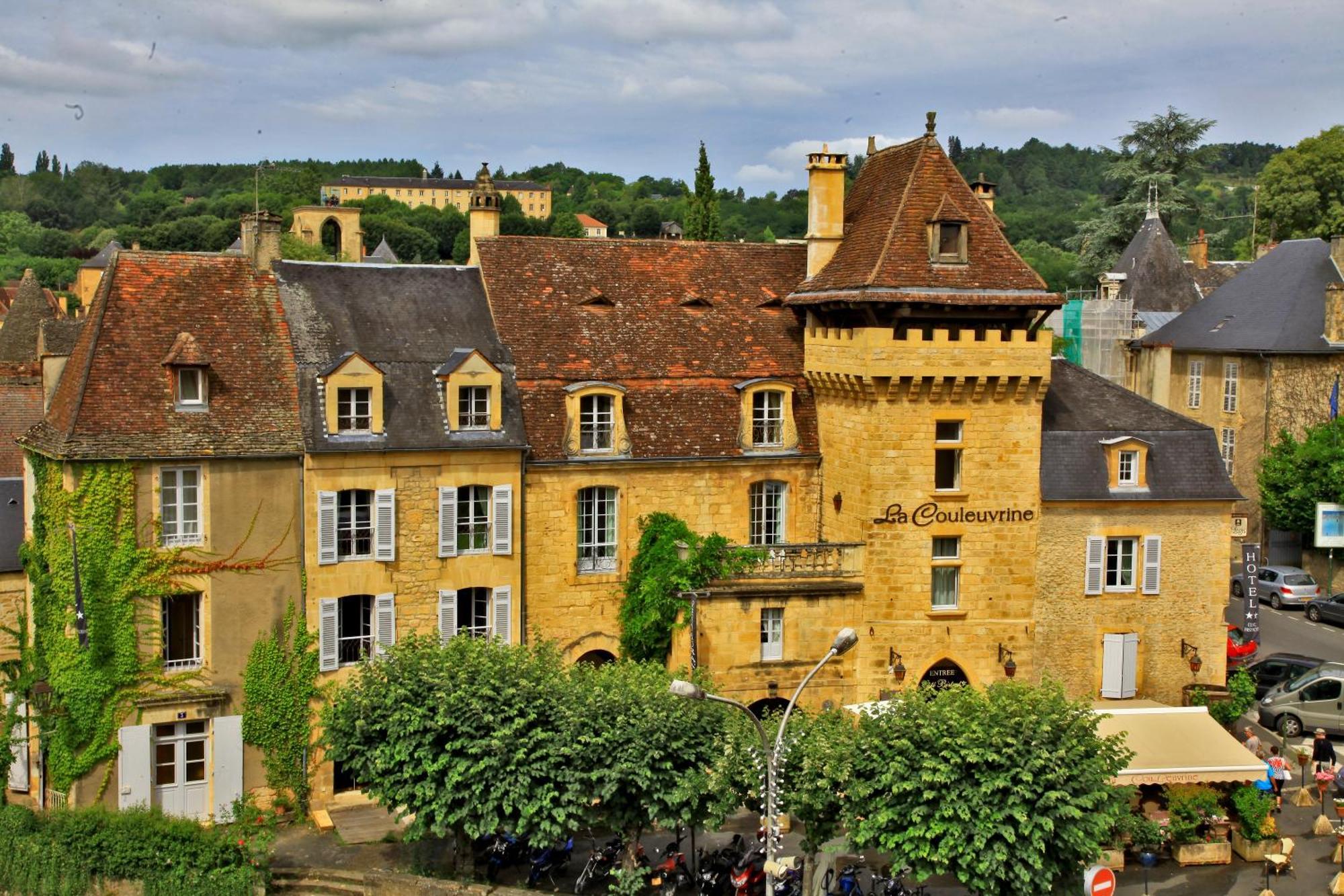 Hotel La Couleuvrine Sarlat Centre Ville Luaran gambar
